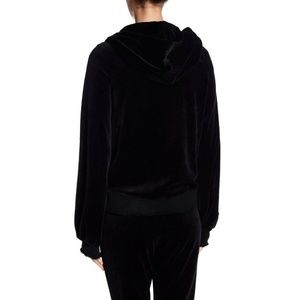 Pam & Gela Jackets & Coats - NWT PAM & GELA Black Velour Zip Up Jacket $195 Pam & Gela Jackets & Coats - NWT PAM & GELA Black Velour Zip Up Jacket $195